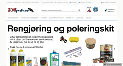 Desktop Screenshot of boatparts.no
